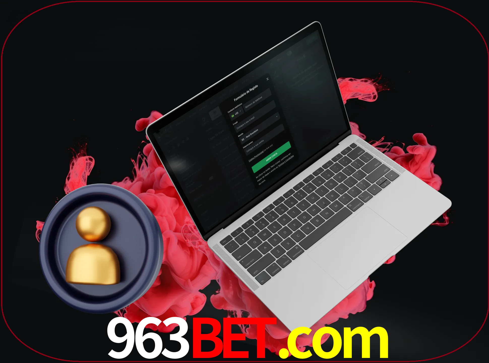 No cabeçalho do site 963bet, clique no botão que o levará a um formulário especial onde terá de introduzir as suas informações actuais.