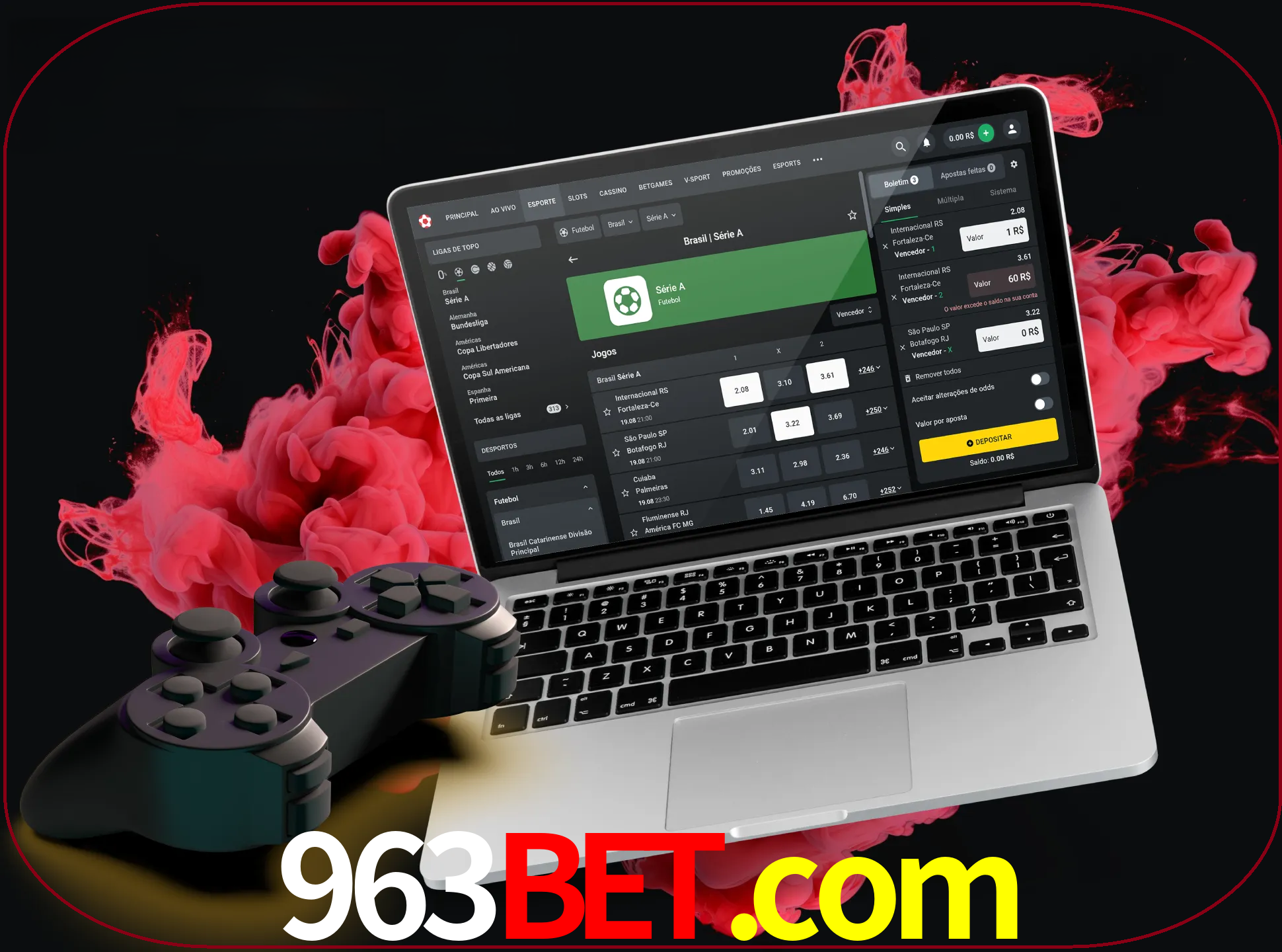 Visite a secção especial de jogos de vídeo em 963bet para descobrir em que jogos pode apostar e ganhar muito dinheiro.